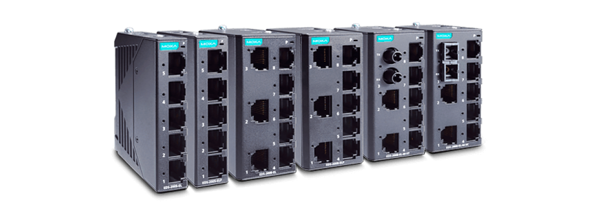 Компактный, но мощный коммутатор MOXA серии EDS-2000-EL|Официальный сайт moxa-russia.ru