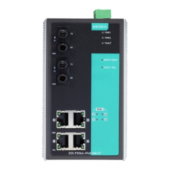 Коммутатор EDS-P506A-4PoE-MM-ST-T Коммутатор EDS-P506A-4PoE-MM-ST-T