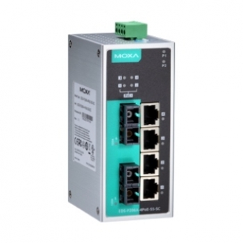 Коммутатор EDS-P206A-4PoE-MM-SC-T Коммутатор EDS-P206A-4PoE-MM-SC-T
