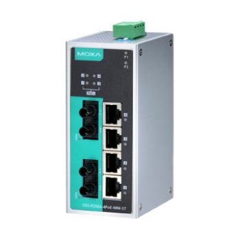 Коммутатор EDS-P206A-4PoE-MM-ST-T Коммутатор EDS-P206A-4PoE-MM-ST-T